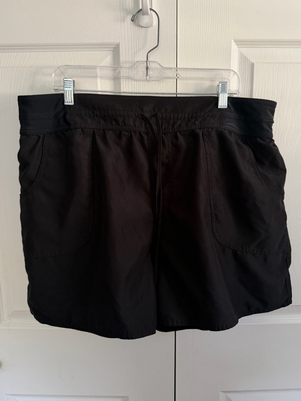 5 for $25! croft & barrow Black Drawstring Athletic Shorts